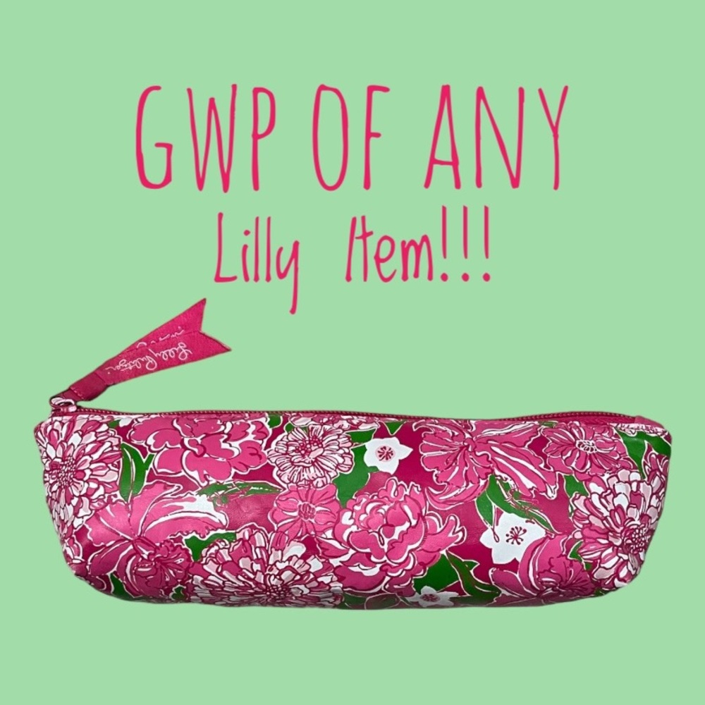 GWP: Adorable Lilly Pulitzer Pencil / Makeup Case Bag